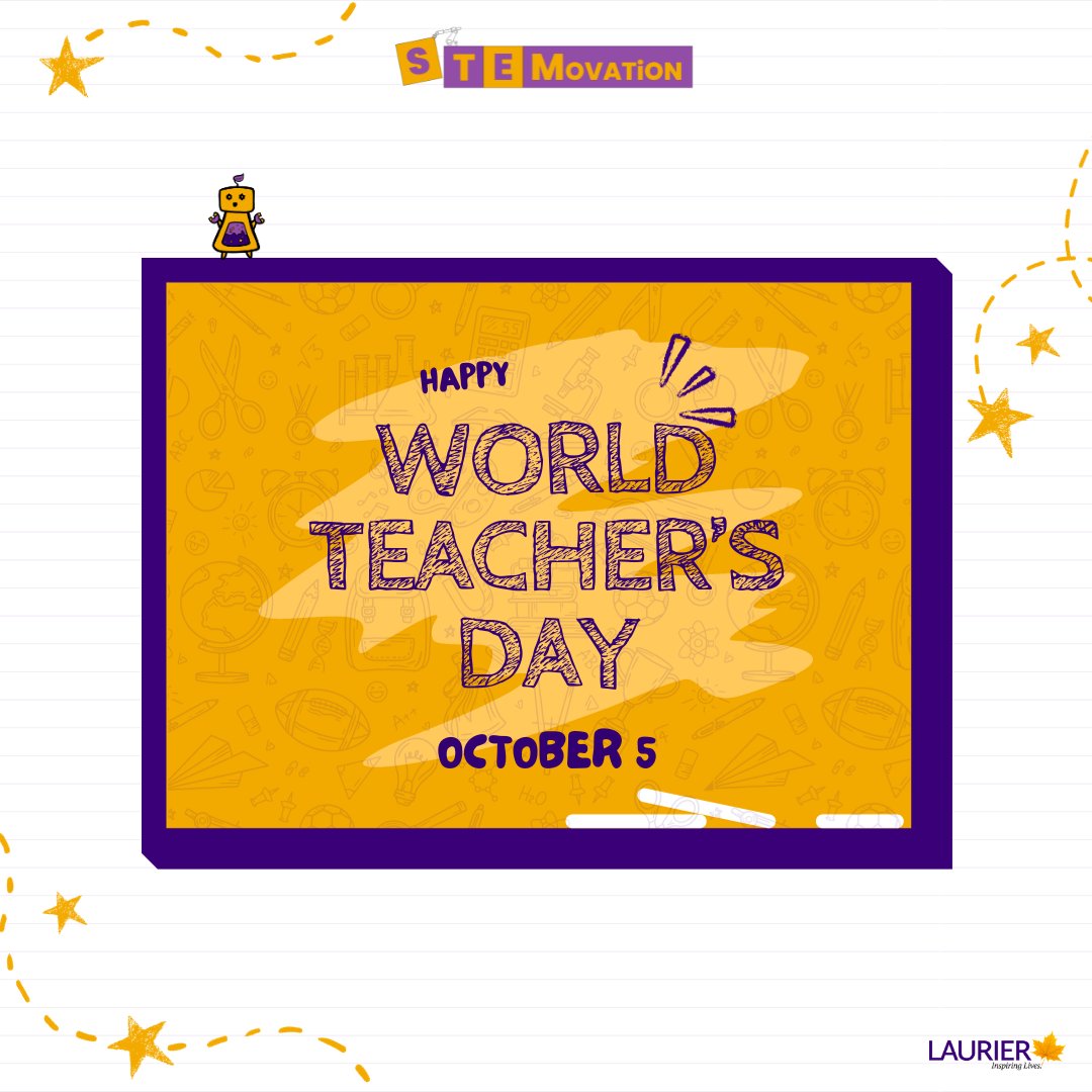 🍎 Happy #worldteachersday to all educators around the world! 🍎 Thank you for all that you do, you make the world a better place and change the lives of students everyday! Take some time out of your day to thank an educator that has made an impact in your life!