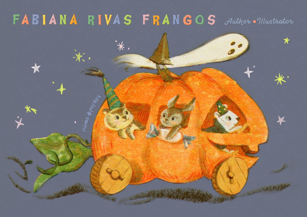 rivasfrangos's tweet photo. Hi #KidLitArtPostcard 🎃 I am an author/illustrator available for #picturebook projects. Represented by
@adriamgoetz

🎨https://t.co/e8Y62UaTya https://t.co/eFzBMQ2M3k