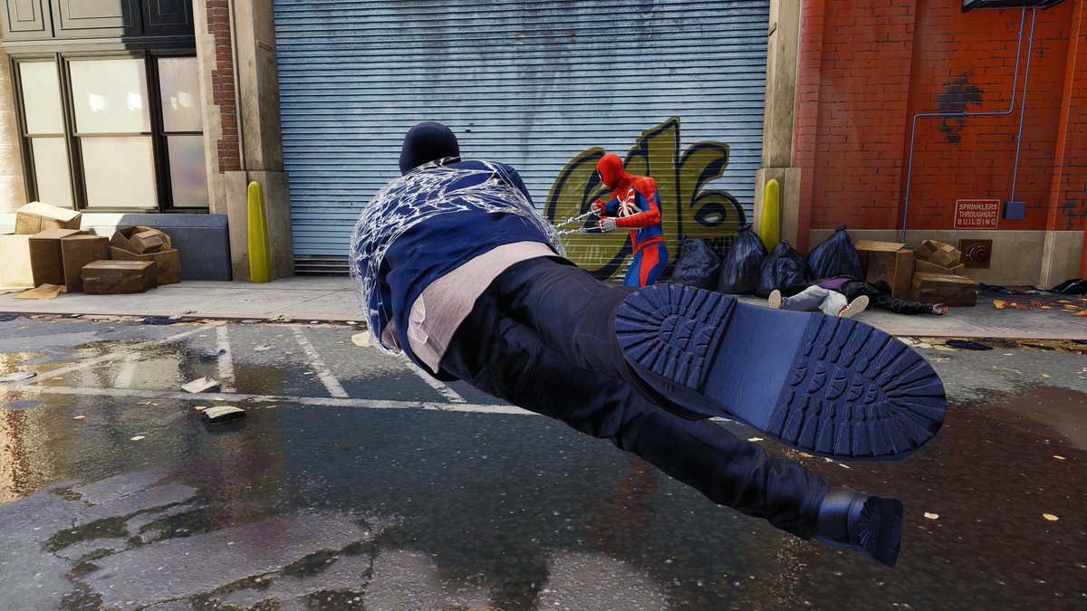 HKracman's tweet photo. #PS5Share, #MarvelsSpiderManRemastered https://t.co/r3ZTA8B9rt