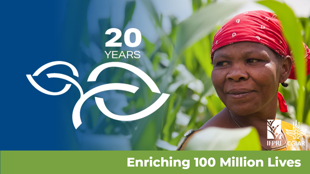 2023 marks the 20th anniversary of HarvestPlus and biofortification. Our goal is to scale to one billion people by 2030 to help #endhiddenhunger. Join us as we build a healthier, more sustainable #foodsystem. 

#HarvestPlus20, #Enrich100mill,  #20YearsOfBiofortification