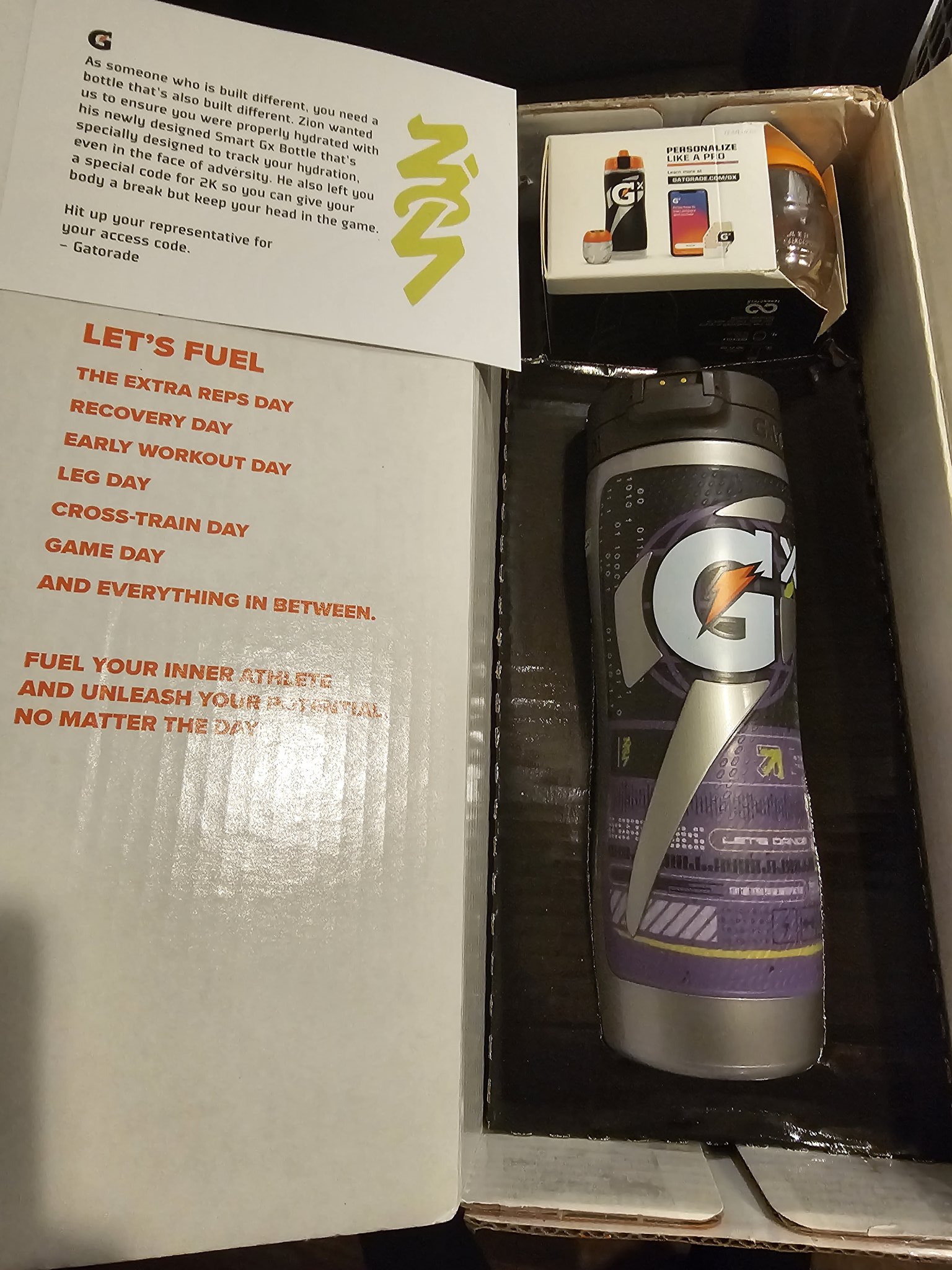 Gx Exclusive Bottle WNBA Bottle