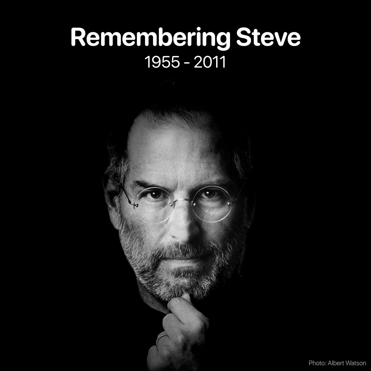 Honoring Steve Jobs, who passed away 12 years ago today