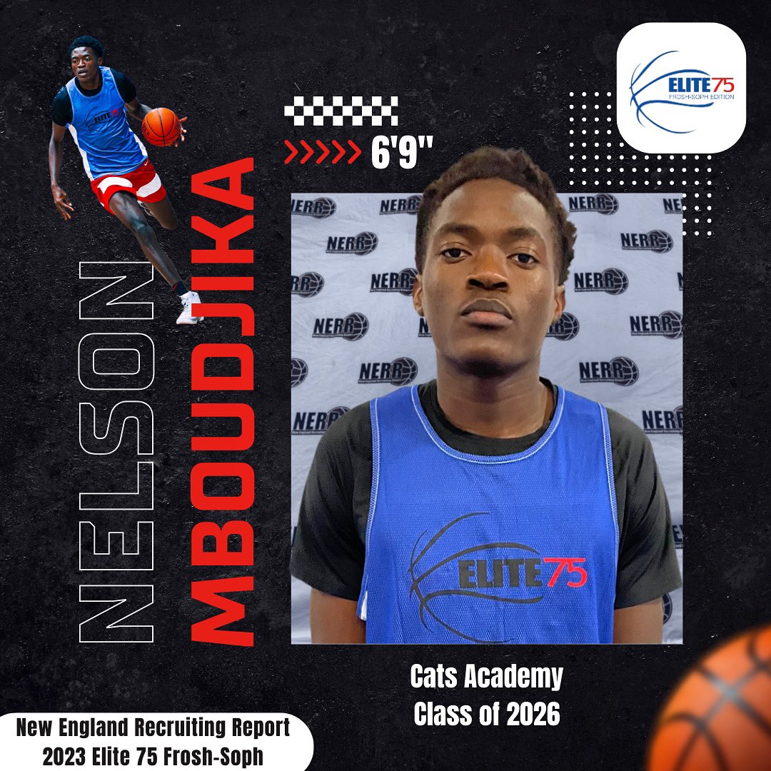 New England Recruiting Report NERRHoops (@nerrhoops) on Twitter photo CATS Academy & <a href="/ExpressionsBall/">Expressions Elite Basketball</a> forward Nelson Mboudjika has the makings to be a high upside prospect. Mboudjika is very athletic with a package of dunks and can put the ball on the floor to get to the basket. Has Division 1 interest thus far. CATS Academy & <a href="/ExpressionsBall/">Expressions Elite Basketball</a> forward Nelson Mboudjika has the makings to be a high upside prospect. Mboudjika is very athletic with a package of dunks and can put the ball on the floor to get to the basket. Has Division 1 interest thus far.