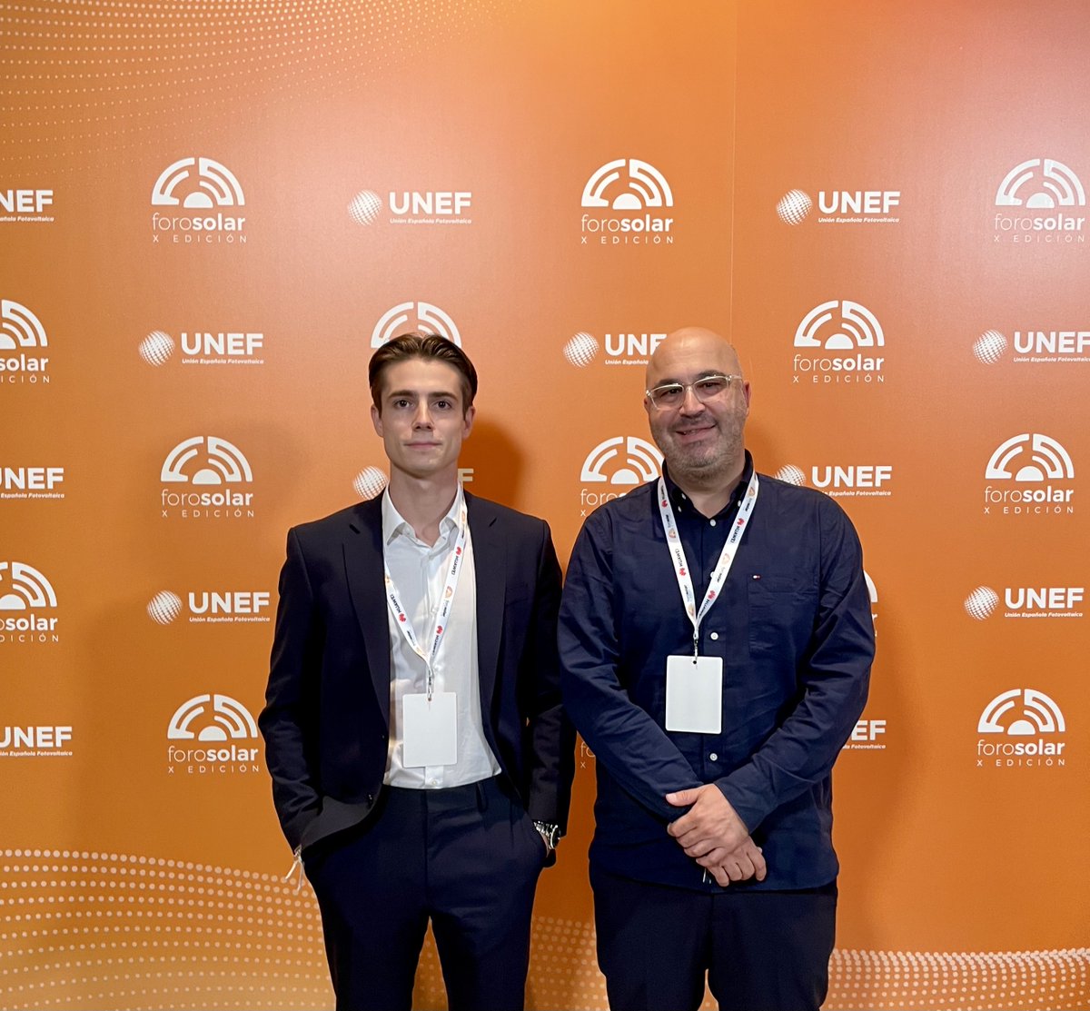 Vector__Energy's tweet photo. Hemos asistido a una nueva edición de #forosolar, el gran evento del sector fotovoltaico en España organizado por @UNEFotovoltaica Ha sido un placer compartir con los profesionales del sector.
#sunvec #vector #vectorenergy #vectoresdefuturo https://t.co/WPX8e9oqH1