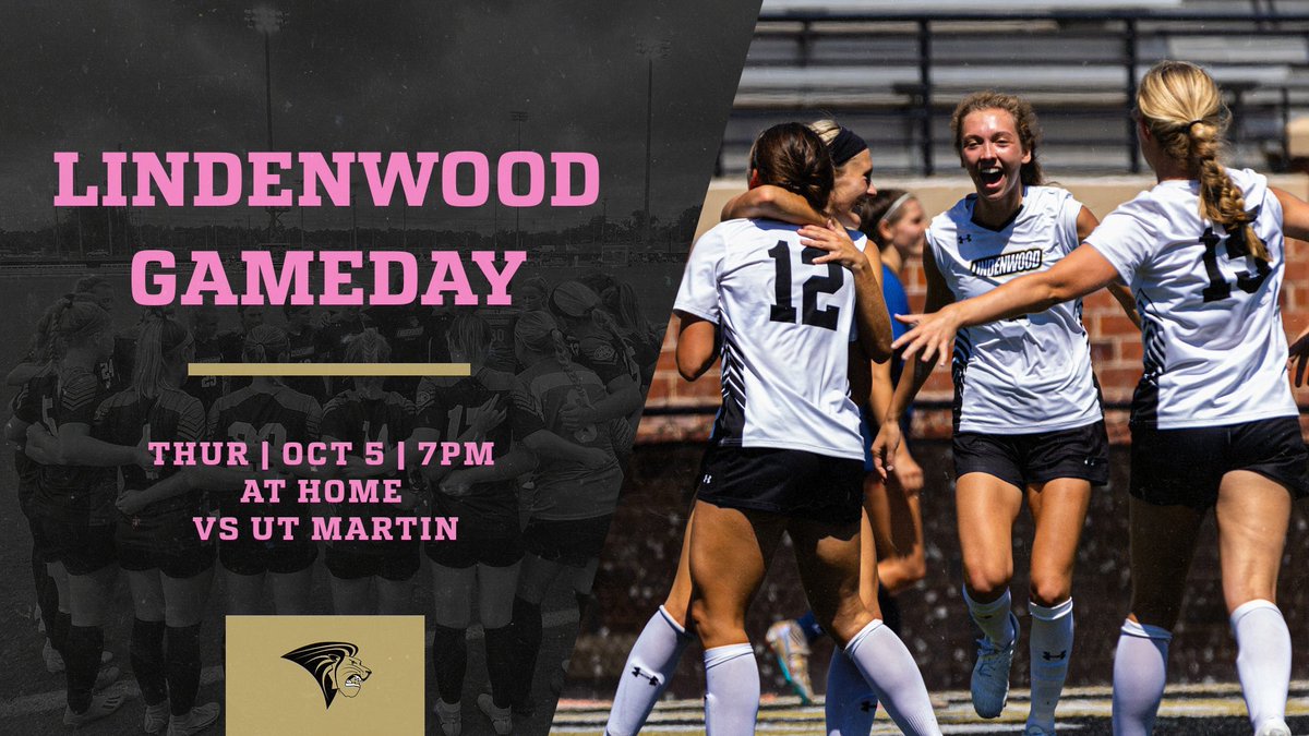 LindenwoodWSOC's tweet photo. 𝐆𝐚𝐦𝐞𝐝𝐚𝐲! 📍𝐇𝐨𝐦𝐞. ⏰𝟕𝐩𝐦.  𝐔𝐧𝐝𝐞𝐫 𝐭𝐡𝐞 𝐥𝐢𝐠𝐡𝐭𝐬 𝐯𝐬 𝐔𝐓 𝐌𝐚𝐫𝐭𝐢𝐧. 𝐂𝐨𝐦𝐞 𝐬𝐮𝐩𝐩𝐨𝐫𝐭 𝐭𝐡𝐞 𝐋𝐢𝐨𝐧𝐬 𝐚𝐧𝐝 𝐭𝐡𝐞 𝐟𝐢𝐠𝐡𝐭 𝐚𝐠𝐚𝐢𝐧𝐬𝐭 𝐜𝐚𝐧𝐜𝐞𝐫. 

#OVCit #PackHunter #UpTheLions https://t.co/yCCpfyHjHX
