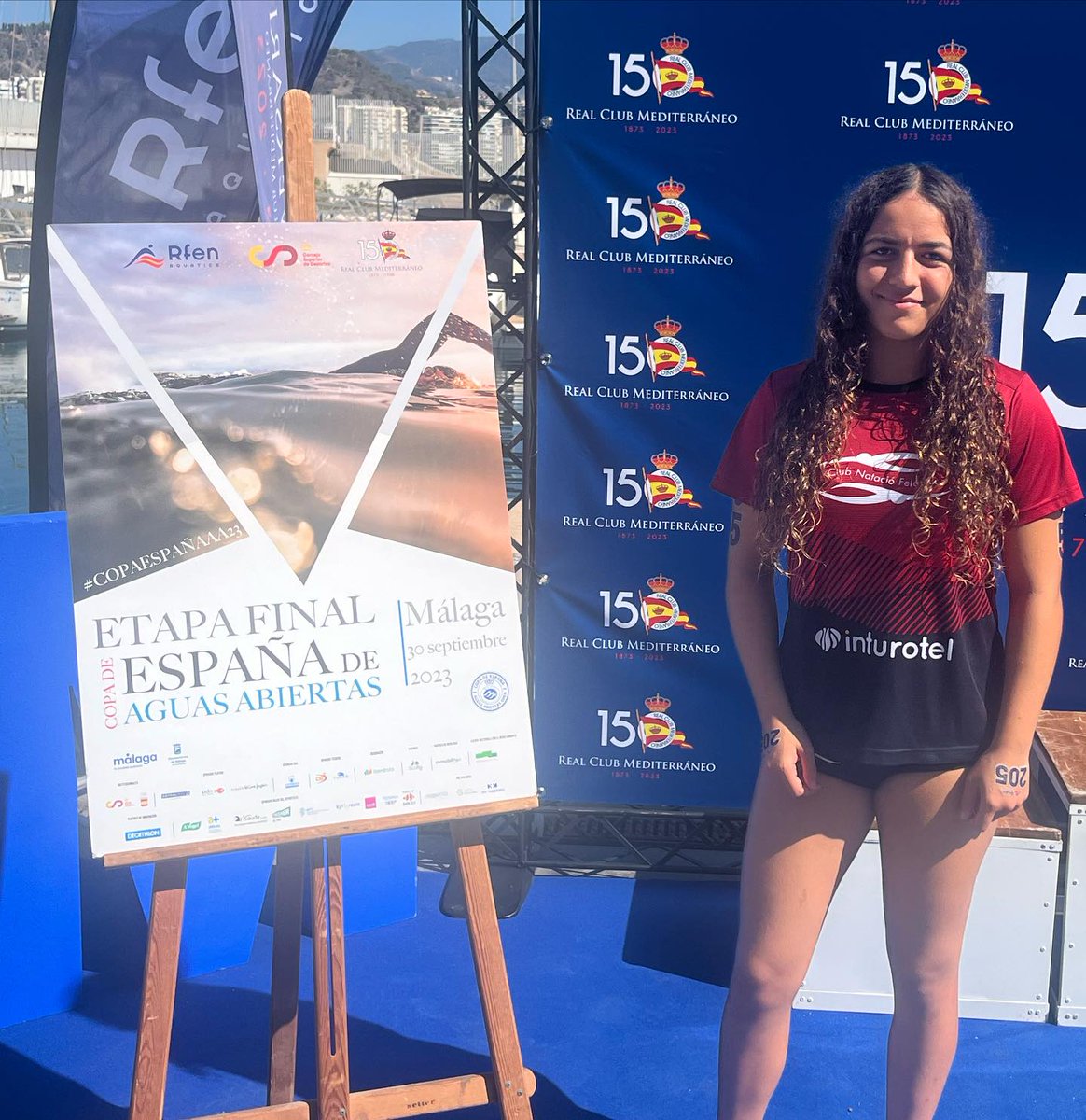 AjFelanitx's tweet image. 🏊‍♀️ La felanitxera Marta Julià es proclamà subcampiona de la categoria junior1 en la final de la Copa d&apos;Espanya d&apos;Aigües Obertes celebrada a Màlaga.

👏 Volem donar l&apos;enhorabona a na Marta, a la seva família i al Club Natació Felanitx.

#orgullfelanitxer