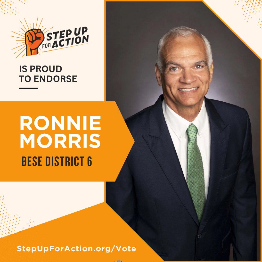 StepUpForAction's tweet photo. Step Up for Action Good Jobs Good Schools Endorsements (2/3)
BESE District 6: Ronnie Morris
State House District 23: Pearl Ricks
State House District 62: Roy Daryl Adams
State House District 83: Kyle Green Jr. https://t.co/PdSfPC2MPq