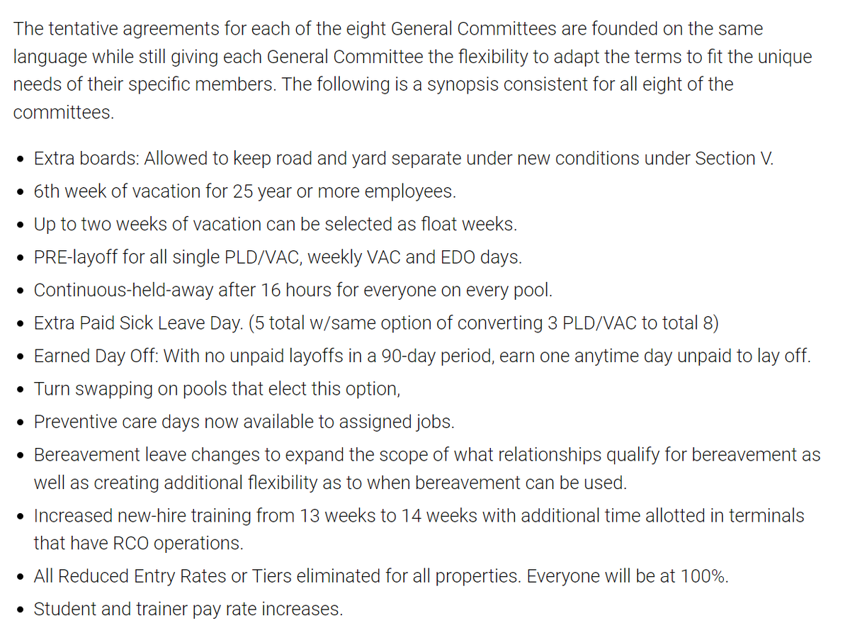 ICYMI: congratulations to the <a href="/smartunionworks/">SMART Union</a> Transportation Division on reaching a tentative agreement with <a href="/BNSFRailway/">BNSF Railway</a> about sick leave and other quality-of-life improvements for rail workers.  smart-union.org/smart-td-annou…