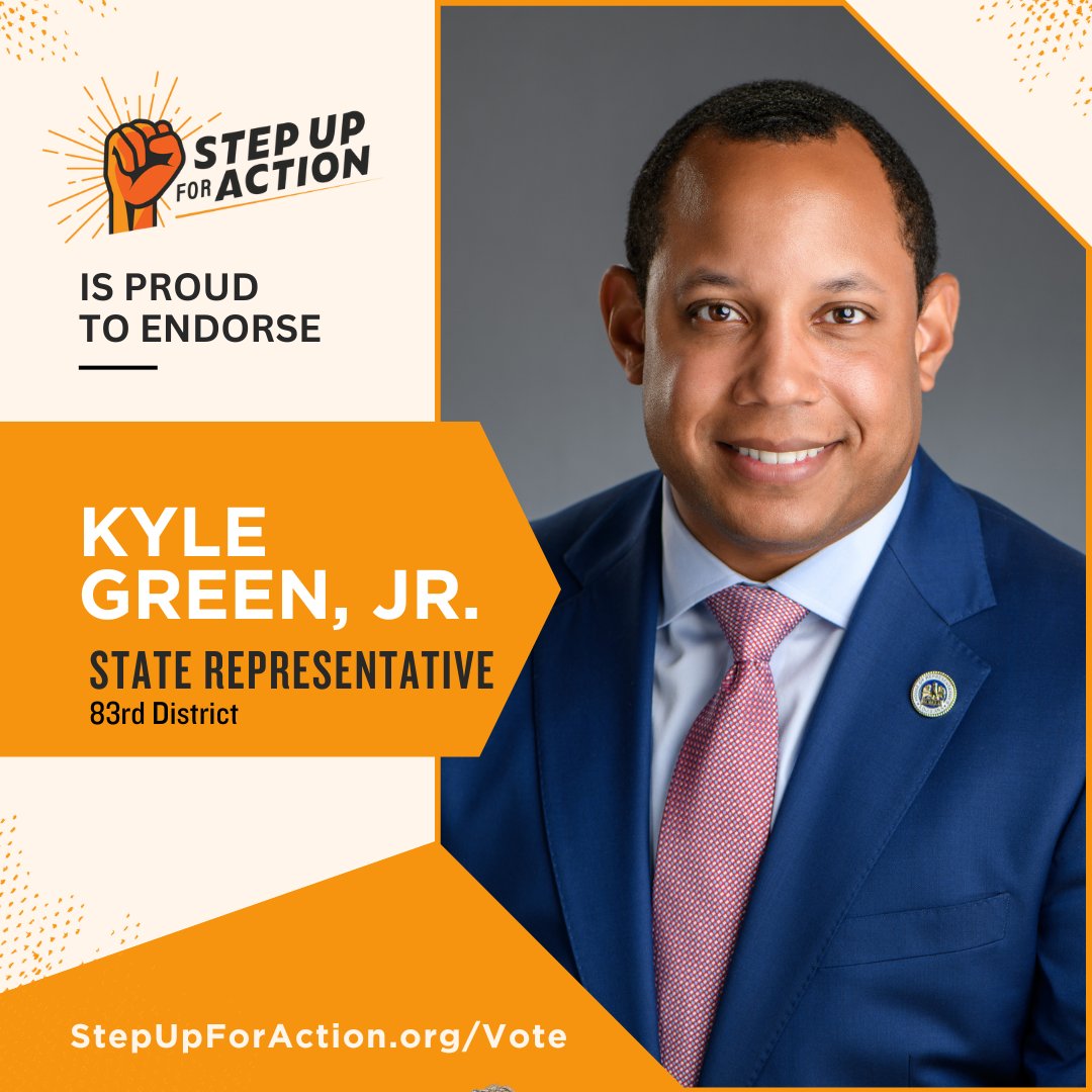 StepUpForAction's tweet photo. Step Up for Action Good Jobs Good Schools Endorsements (2/3)
BESE District 6: Ronnie Morris
State House District 23: Pearl Ricks
State House District 62: Roy Daryl Adams
State House District 83: Kyle Green Jr. https://t.co/PdSfPC2MPq