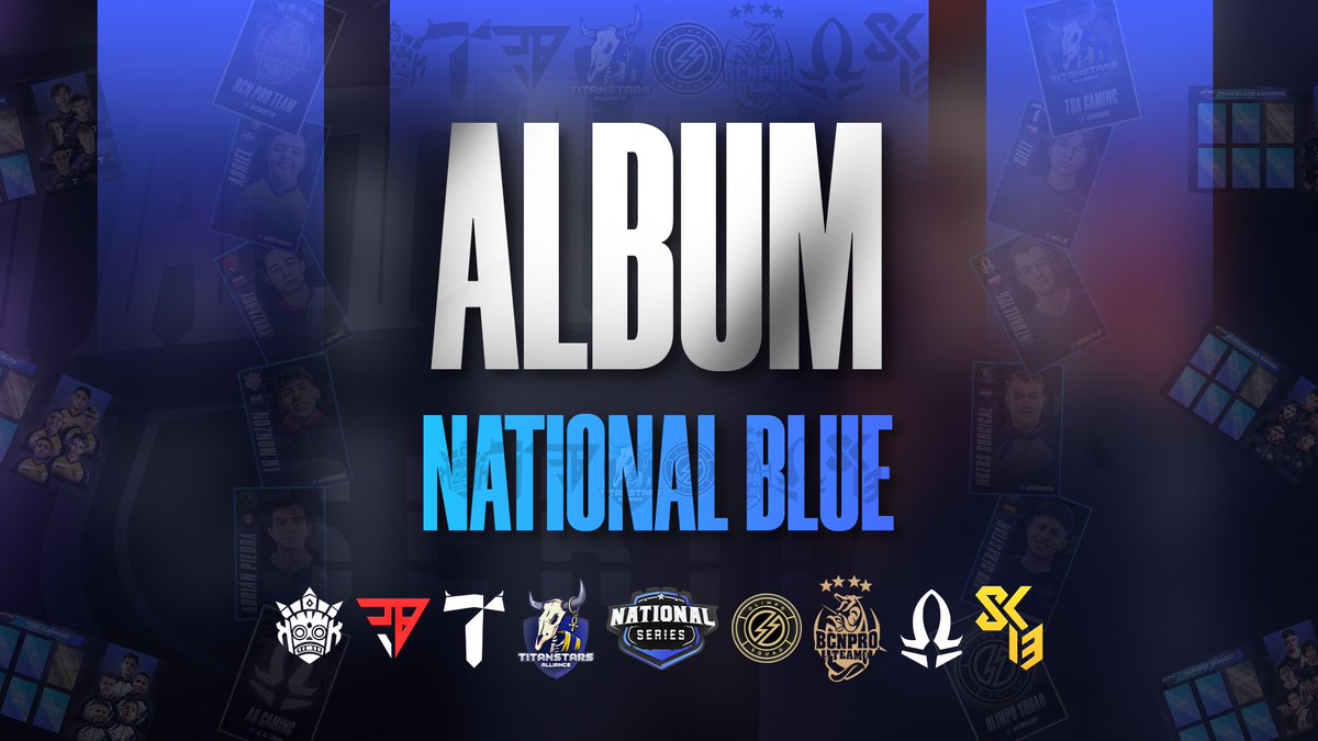 #ClashRoyale | <a href="/EsportsRoyaleEN/">Clash Royale Esports</a> 

🆕 New for this split!

🃏 National Series Blue album is here!

🔛 From next week you can complete the collection of the 8 teams, players and logos!

ℹ️ Everything you need to know published in Discord!

🔵 Join the official Discord server now!