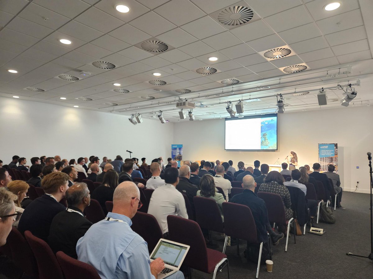 ORECatapult's tweet photo. Last but far from least... the final of the our 'Deep-Dive' sessions at #FloatingWind23 is well underway! 💡
A huge congratulations to our Floating Offshore Wind Centre of Excellence for putting on such fantastic sessions!

Learn more about the FOW CoE: 🔗 https://t.co/RQBFgDp8fd https://t.co/2VsNsDLBGj