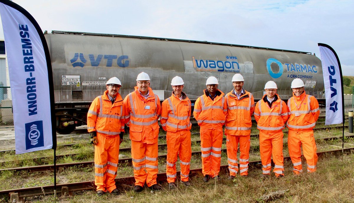 Knorr-Bremse Rail Systems (UK) and Britain’s largest private freight wagon leasing company, VTG Rail UK, have announced the network trial of the UK’s FIRST digital freight wagon.

Watch the video: 
loom.ly/XLE2CnY

Read more:
cms.corp.knorr-bremse.com/fs5preview_630…

 #rail #knorrbremse