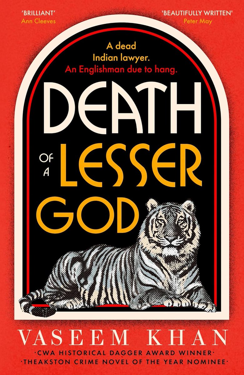 The latest book in Vaseem Khan's excellent Malabar House series is a #kindledailydeal today in the UK! DEATH OF A LESSER GOD, only 99p: amzn.to/3ZG1nY9 #ad @HodderBooks 

Very much recommend this series.
