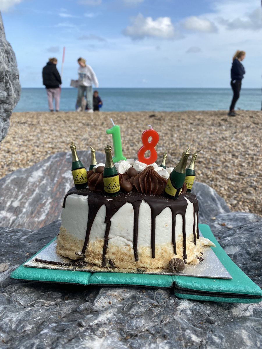 OHSGeography's tweet photo. It’s a birthday on the beach for the Y13 geographers! https://t.co/YEQ8j2u3Ec