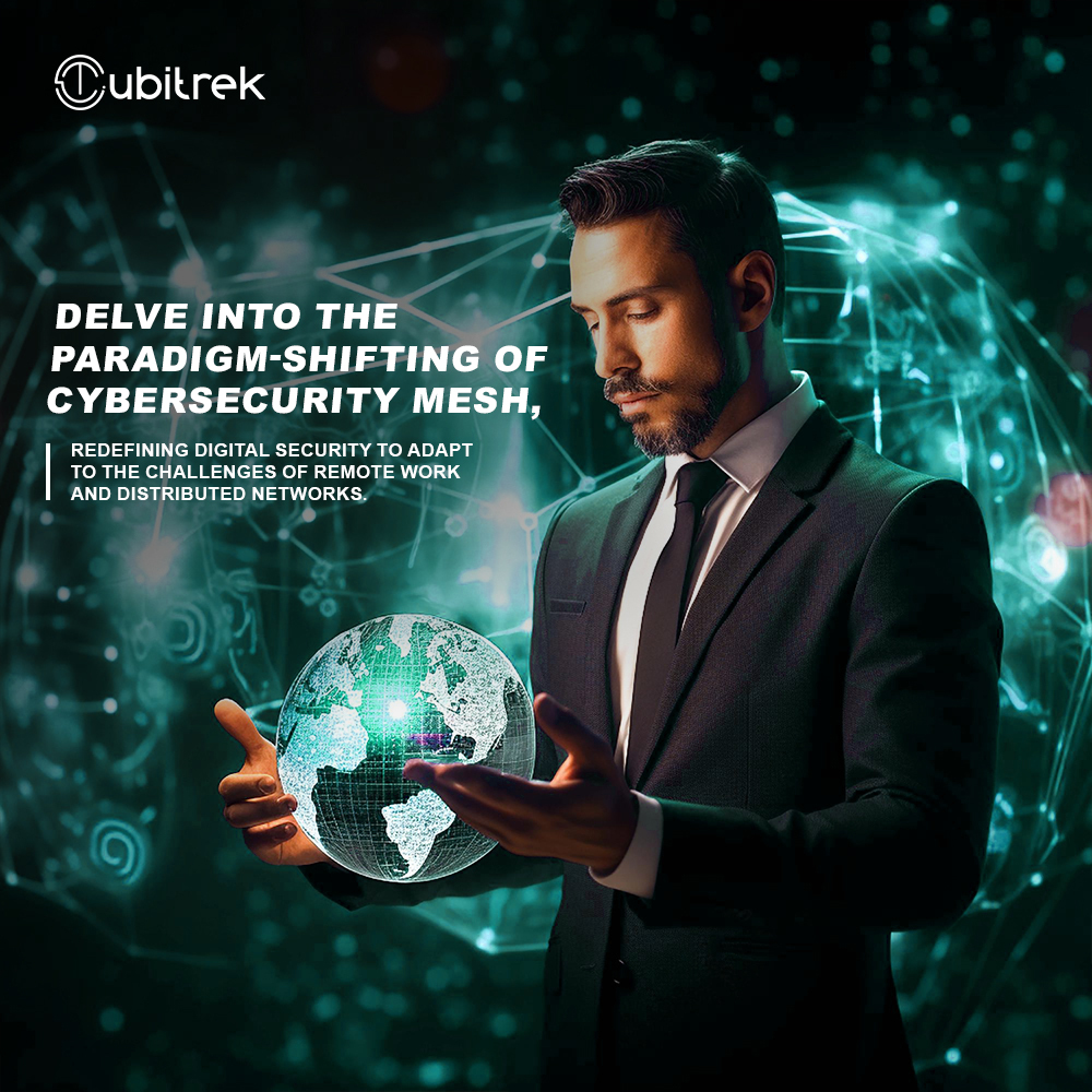 cubitrek's tweet image. Uncover the game-changing potential of Cybersecurity Mesh, revolutionizing digital security by addressing the unique challenges posed by remote work, and providing flexible, device-centric protection across distributed networks.
#CybersecurityMesh #RemoteWorkSecurity