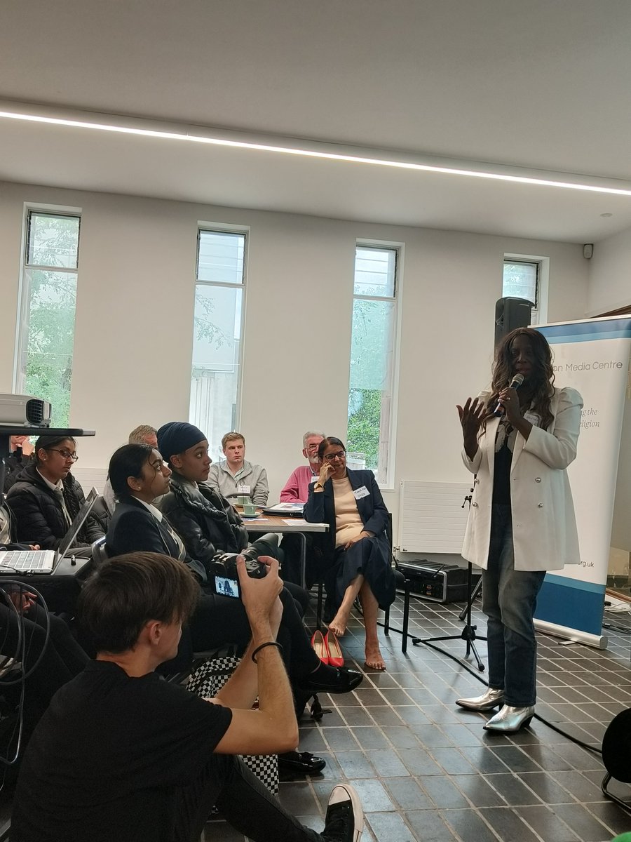 BBC presenter and gospel singer, <a href="/SandraGodley1/">Sandra Godley OBE, BCAa</a> has been telling her story and how as a presenter she encourages others to tell their stories. #Storytelling is what it's all about. #faithinthecommunity