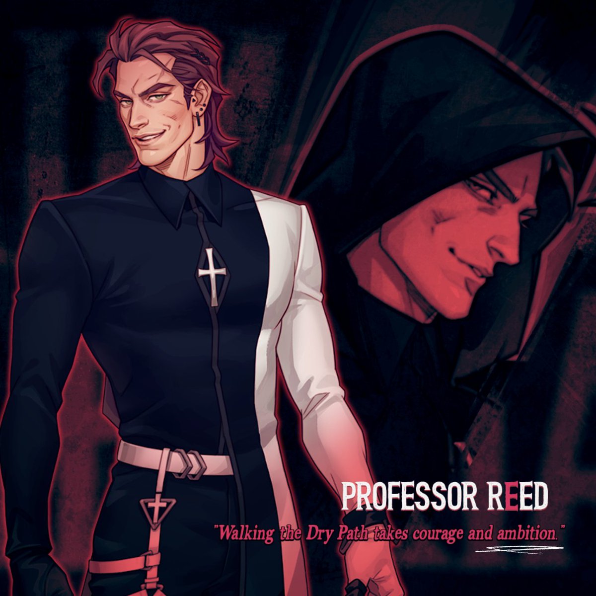 "Walking the Dry Path takes courage and ambition."

✦ Name: Reed
✦ Class: Academia
✦ Role: Magister and Professor

#primamateriaVN #professorreed