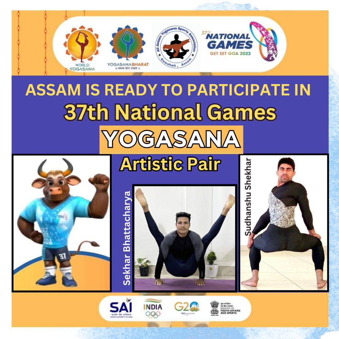 BikashGoswami23's tweet photo. Congratulations #Yogasana #Asssm team For #37thNationalgames https://t.co/M0trmzBP0i