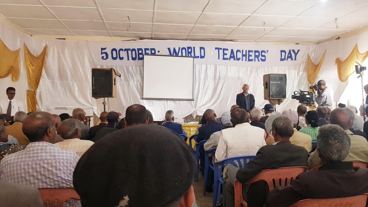 The World Teachers' Day 2023 under the theme- “The Teachers We Need for the Education We Want’’ was warmly commemorated in #Eritrea highlighting the need for Upskilling and Re-skilling of teachers  #Teachers4All
Happy #WorldTeachersDay2023 @gatesfoundation