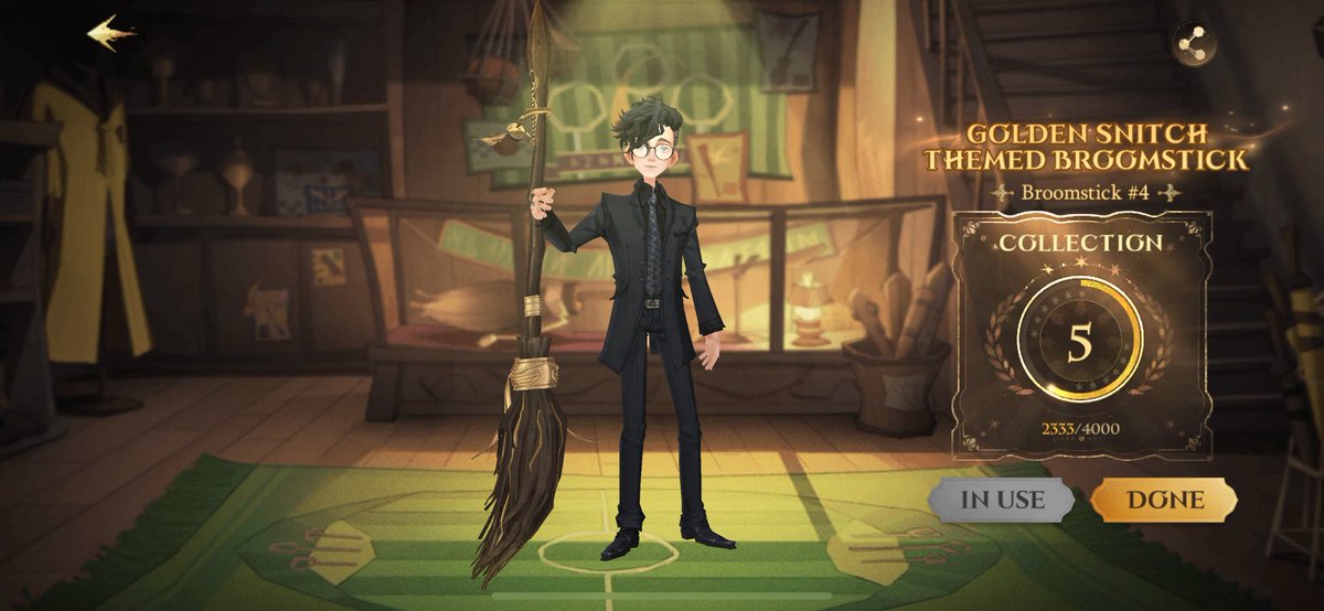 WizardGreeneYT's tweet photo. Today was a good day in @hpmagicawakened 🧹
Luck was on my side 😁
#HarryPotter #MagicAwakened #HarryPotterMagicAwakened https://t.co/Xhe7rSwBUf