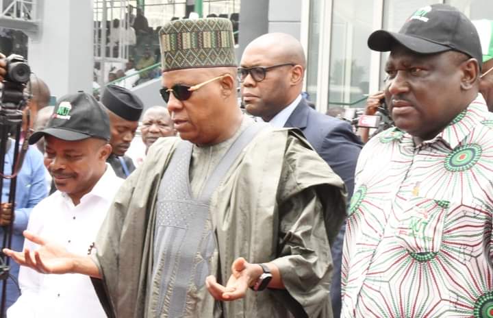 Vice President Kashim Shettima at the 2023 World Teachers Day at Eagle Square in Abuja.

Thursday 5th October, 2023.