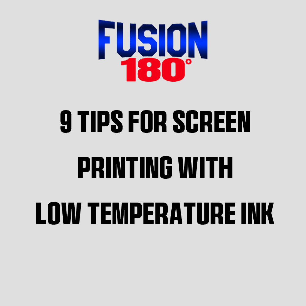 fusion180ink's tweet photo. 9 Tips for Printing with Low Temp Ink: https://t.co/MiZ1jfPThm #screenprinting https://t.co/IM3TUM32j6