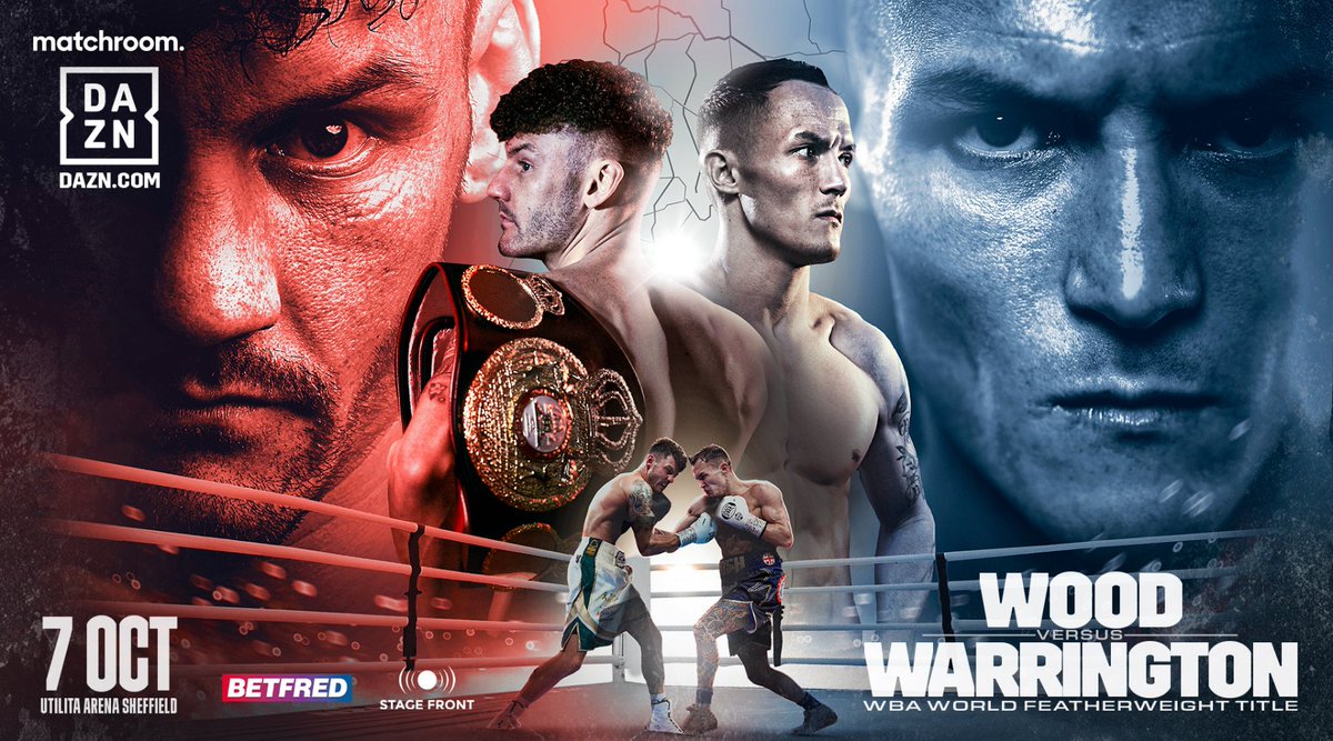 PPV fight Wood vs Warrington will be shown live in Kirkby Sports Bar this weekend! 🥊