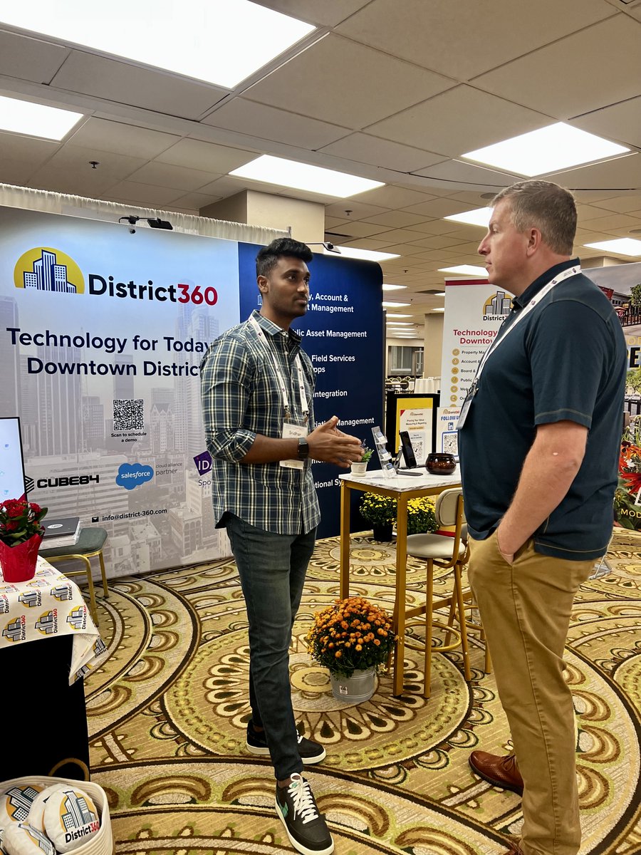 Exciting moments from #IDACHI23. Thrilled to meet passionate professionals dedicated to elevating downtown districts with cutting-edge technologies and trends. Together, we're shaping the future of our urban landscapes!

#Placemaking #Downtown #DIstrict360