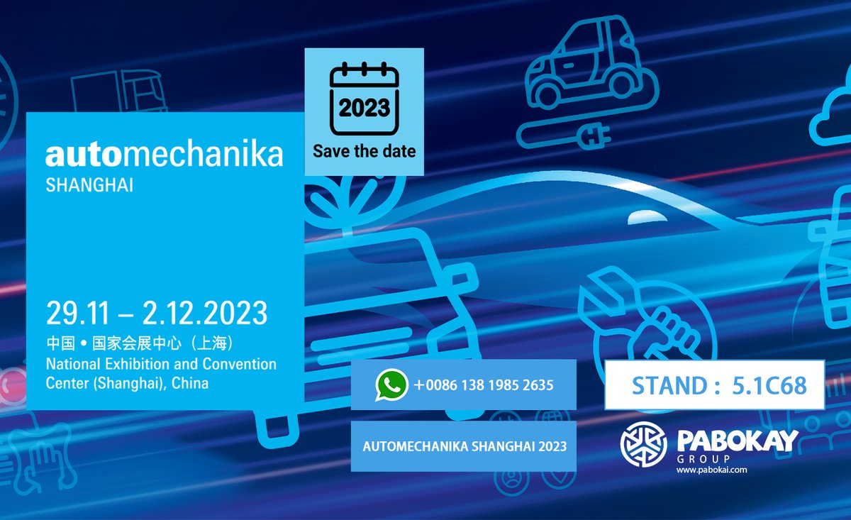 🚗 Rev up your engines, because Automechanika Shanghai 2023 is on the horizon! 🌟 Get ready to explore the future of the auto aftermarket in China. 
Read more: wolk-aftersales.com/automechanika-… 

#AutomechanikaShanghai #AutoAftermarket #Innovation #AutoTech #Shanghai2023