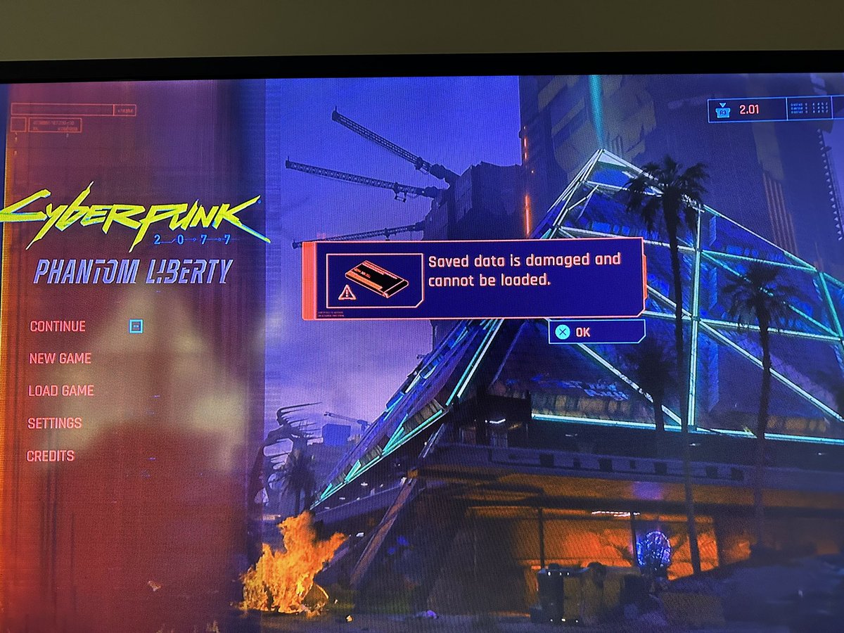 big0c's tweet photo. @CyberpunkGame @CDPROJEKTRED game is STILL broken! Waited for this new update for the same result. At this point just give me a refund. I’ll play vicariously thru everyone’s YouTube videos @CyberpunkGame (and yes I deleted the entire game and redownloaded as instructed by the game) https://t.co/pKyOCZUIXY