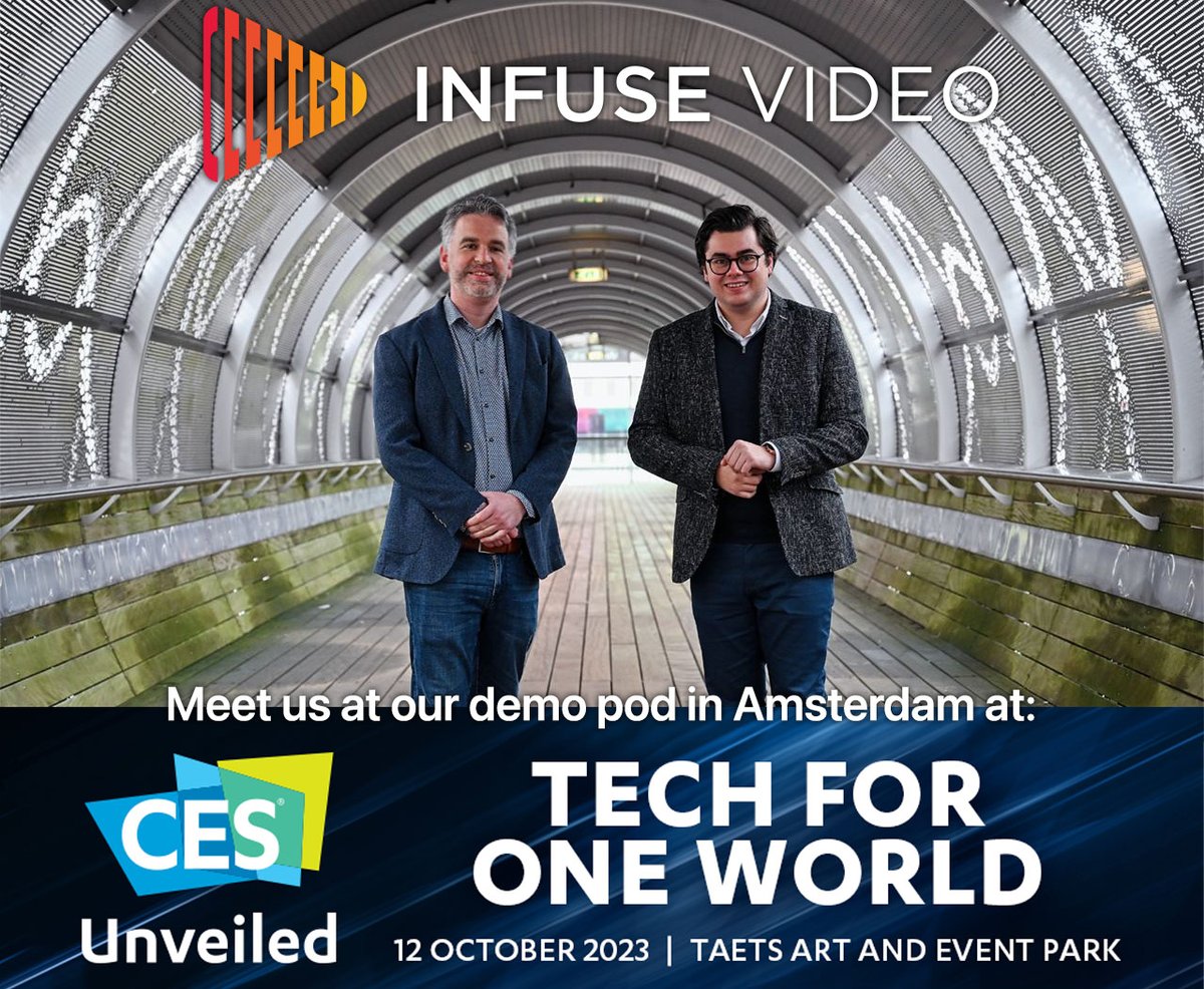 LontVideo's tweet image. We're excited to announce that we'll be exhibiting at @CES 2024 Las Vegas, as a part of the Netherlands Pavilion.

Next week @RuudNL and Roland will also be at CES Unveiled. If you're there, be sure to drop by our demo pod and get a sneak peek of what's been cooking!