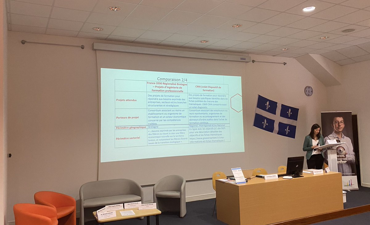 ⏩️ Présentation du financement France 2030 aux RDV Excellence pro Bretagne 
Fourchette 400k€ à 2 M€ pour la Région Bretagne  /thème : 
Transition écologique