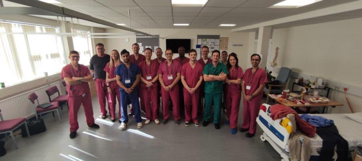 Congratulations to all of the fantastic delegates who completed the <a href="/PHU_NHS/">Portsmouth Hospitals University NHST</a> Bariatric Course this week. Two days of cadaveric operating supported by a wonderful expert faculty and industry partners!

@Ethicon <a href="/cxw1120/">Nick Carter</a> <a href="/bariatricBOMSS/">BOMSS</a> <a href="/RuthBra50749525/">Ruth Bradshaw</a> <a href="/thesurgeon666/">Richard</a> <a href="/FatDoctorUK/">Shaw Somers</a>