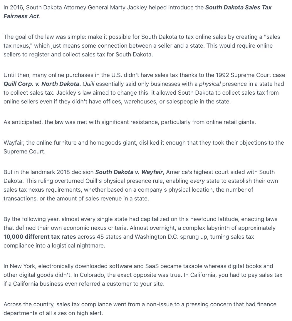 I think <a href="/Anrok/">Anrok</a> has one of the most compelling "Why Now" cases since Oscar Health launched after the Affordable Care Act passed 

@ericzhou2000 &amp; <a href="/usygoosy/">goose</a> wrote a deep dive exploring Why You Should Join Anrok: joinprospect.com/blog/anrok-dee…