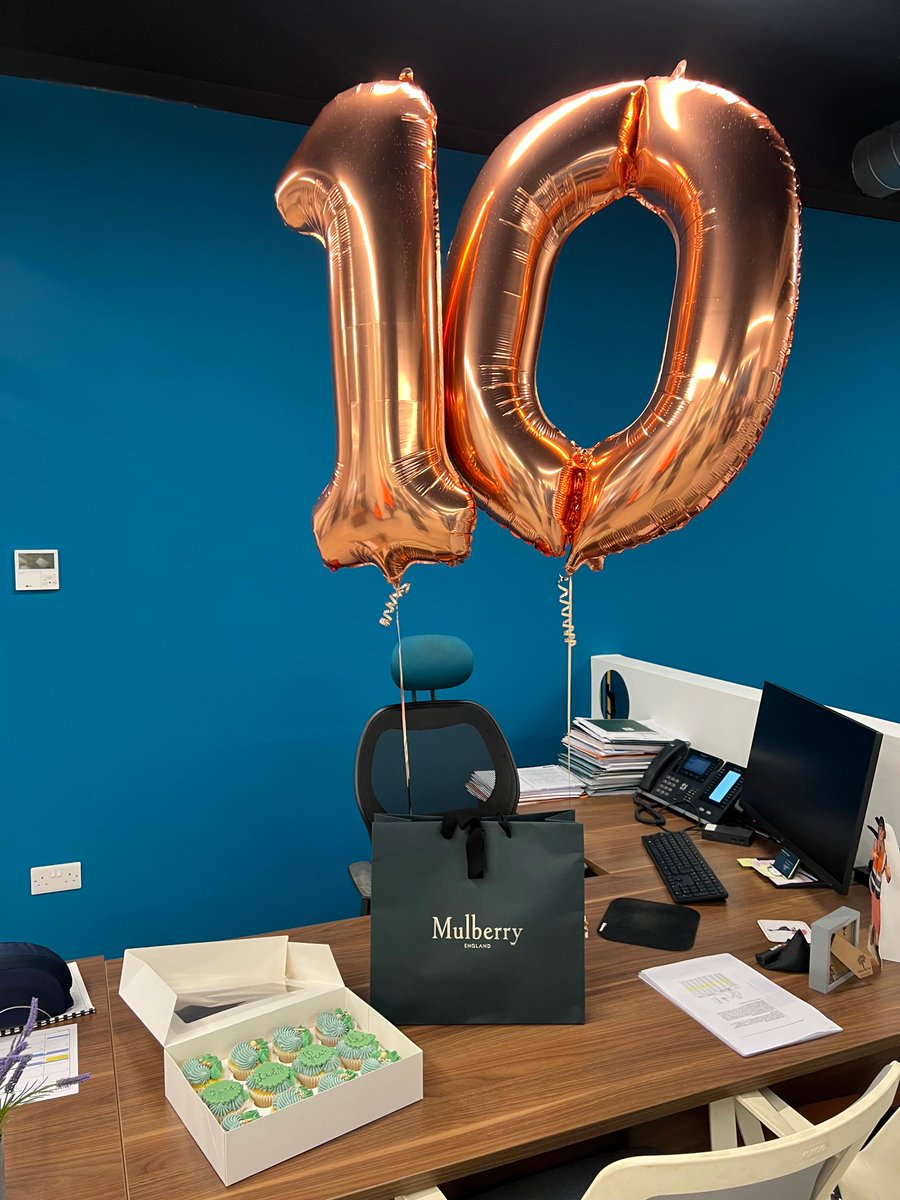 TheKESGroup's tweet photo. We had a very special 10-year anniversary here at KES Group! Martina, you truly are the backbone of this business, and we would all be lost without you. Thank you for your continued dedication – here’s to the next 10! 

#KESGroup #WorkAnniversary #BossLady https://t.co/pIj2XkvCNi