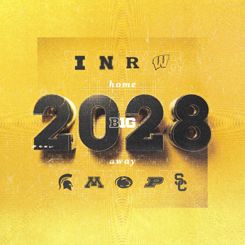 HawkeyeFootball's tweet photo. 🚨 B1G UPDATE 🚨

🗓️ 2024-28

#Hawkeyes 🐤
