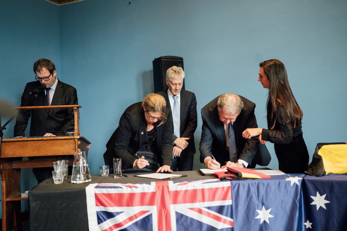We were honoured to be part of a deeply moving ceremony yesterday at <a href="/Pitt_Rivers/">Pitt Rivers Museum</a> &amp; <a href="/morethanadodo/">Oxford University Museum of Natural History</a> as the remains of 11 ancestors were handed over to Australian community &amp; government representatives to begin their long journey home.