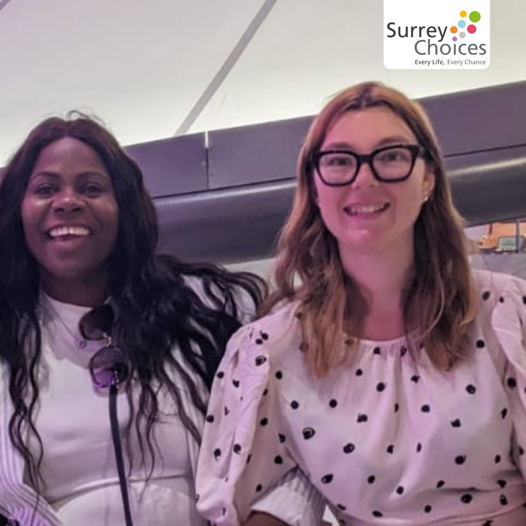 SurreyChoices's tweet image. Kimberley (right) lives with Patricia, her Shared Lives Carer. 
With the support of the Shared Lives team and her new family, Kim has turned her life around. You can read her honest and heart-warming interview alongside Patricia here 👉🏾  ow.ly/VGqX50PQc92

#SharedLives