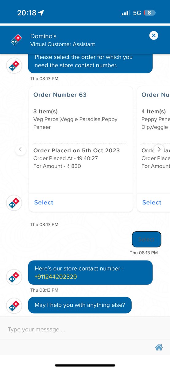 jitensaraogi's tweet photo. @dominos_india 
Wheres my order?
No one picks up the phone and the order is being baked for more than half an hour now!!! https://t.co/MNUvUcKJxA