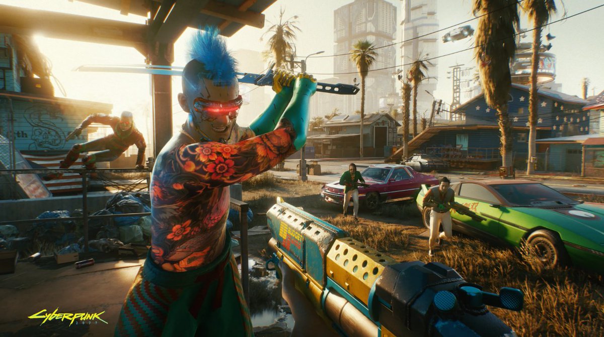 JVCom's tweet photo. 🍅 Cyberpunk 2077 va avoir son live-action !

CD Projekt annonce un projet (film ? série ?) dans l'univers du jeu, avec la société de production Anonymous Content (Mr. Robot, The Revenant...).

Aucune date n'a été dévoilée. https://t.co/u8uYWjiovt