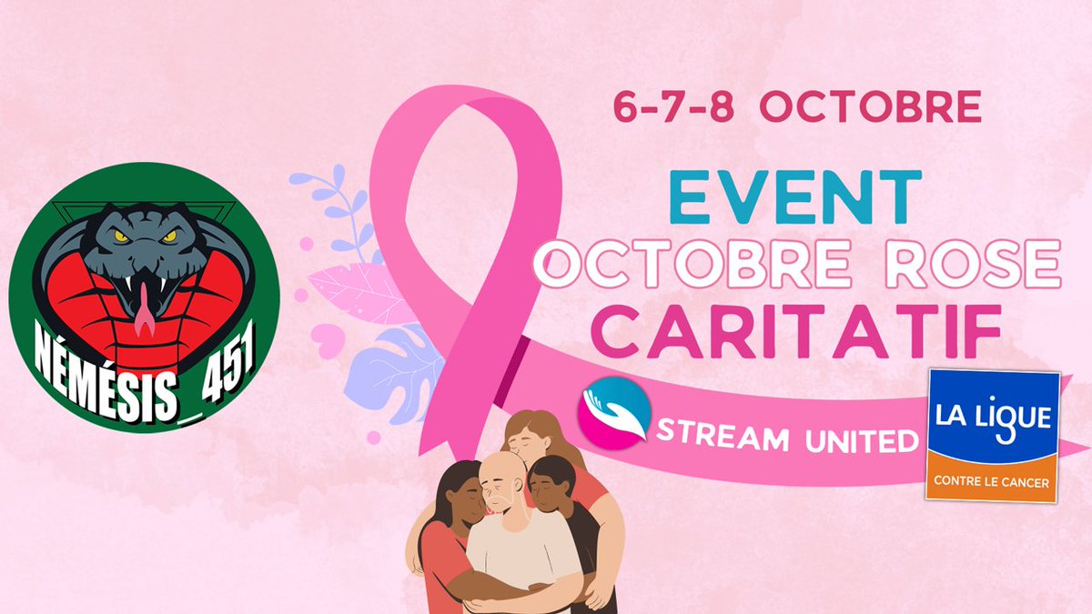 ce week-end, je serais en event caritatif. N'hésiter pas a venir apporter votre soutient #OctobreRose . On compte sur vous !! ♥♥♥