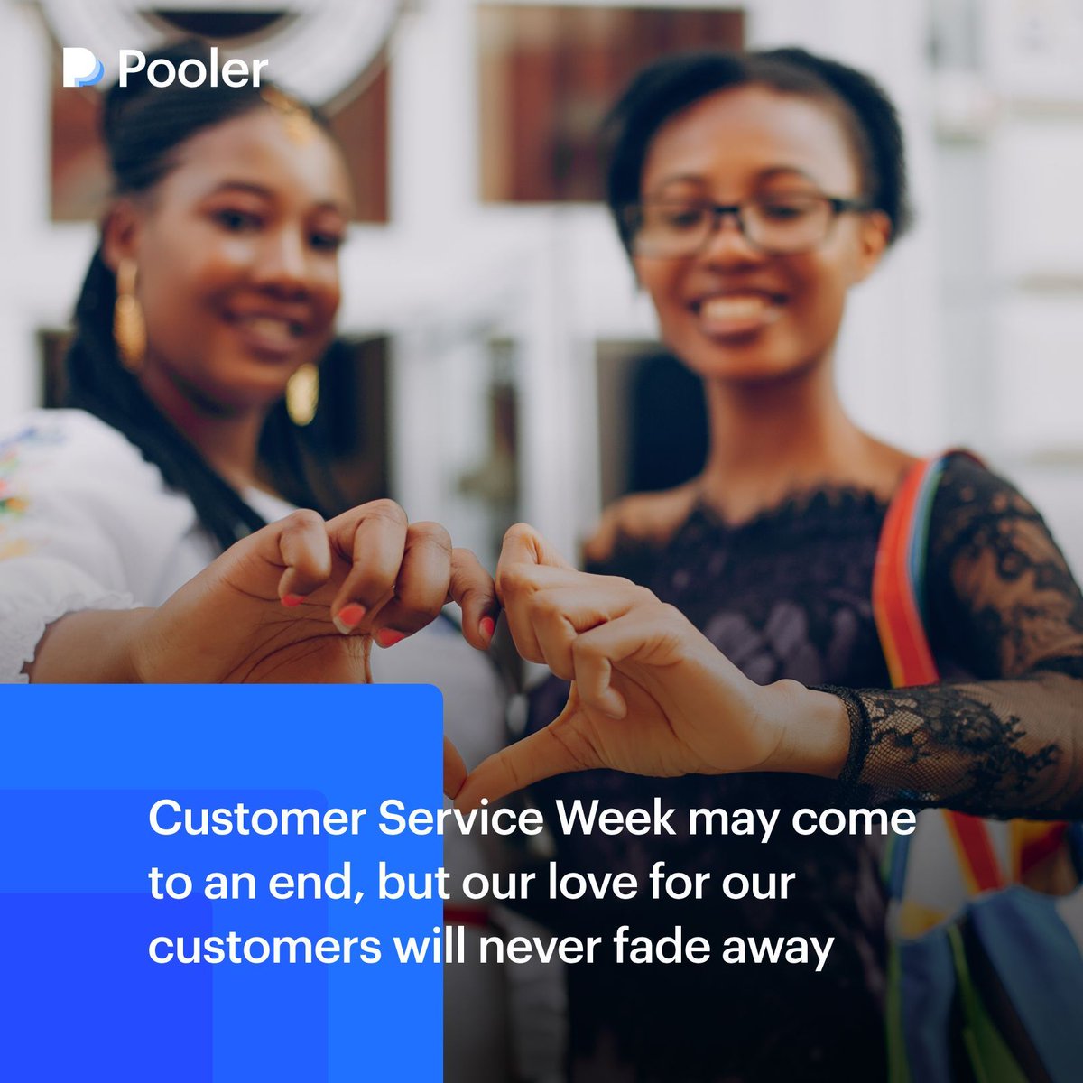 Poolerapp_'s tweet photo. Our dedication to our customers is here to stay! 

We're here, day in and day out, ready to make your financial journey smoother and brighter!

#CustomerService #PoolerFamily #poolerbywoodcore #BaaS #customerservice #customerserviceweek https://t.co/u3FZtl0GBe