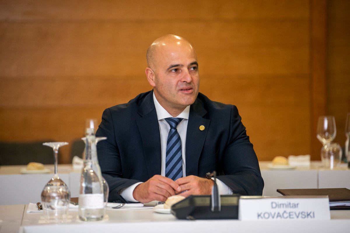 Dimitar Kovachevski tweet media