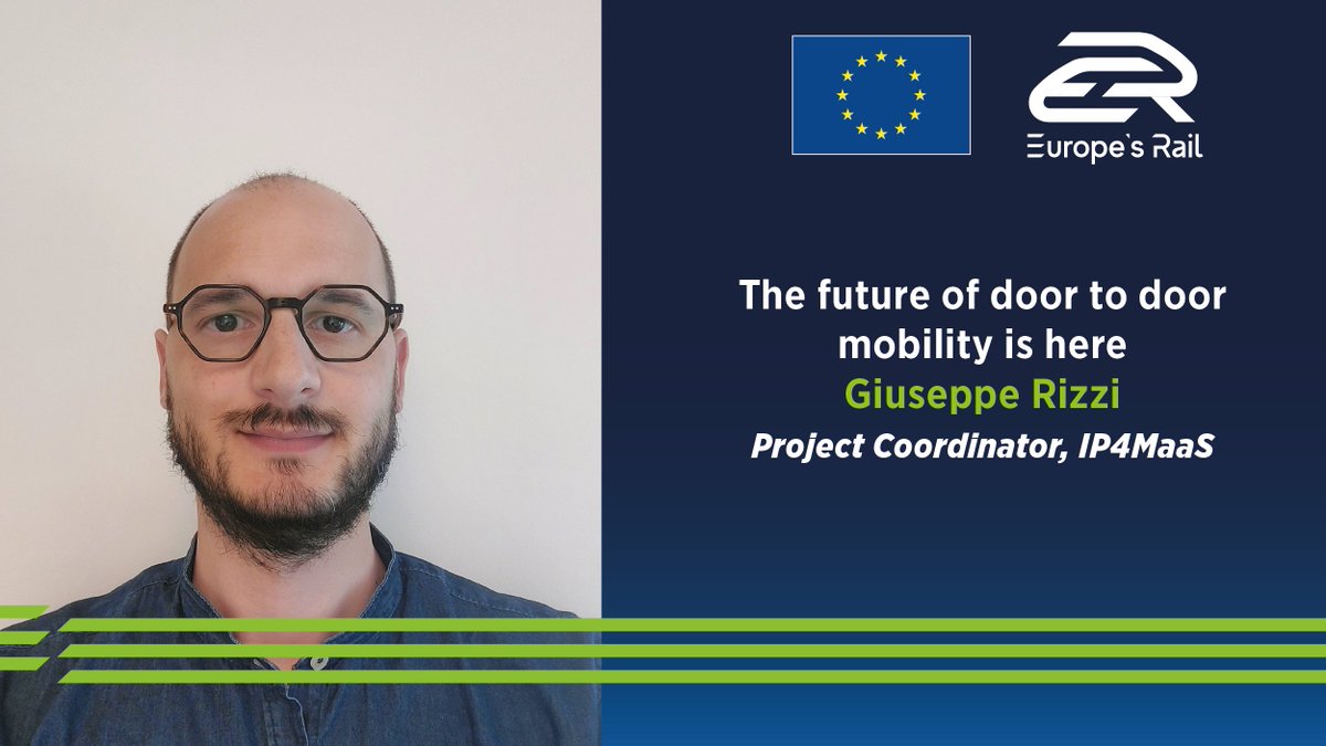 Last month, we caught up with Giuseppe Rizzi #Shift2Rail <a href="/IP4MaaS_EU/">IP4MaaS</a> project coordinator, to discuss the future of seamless door to door travel.

Read how Shift2Rail Innovation Programme 4 has achieved to make dynamic door to door travel a reality.

🔗 bit.ly/3rmJbGs