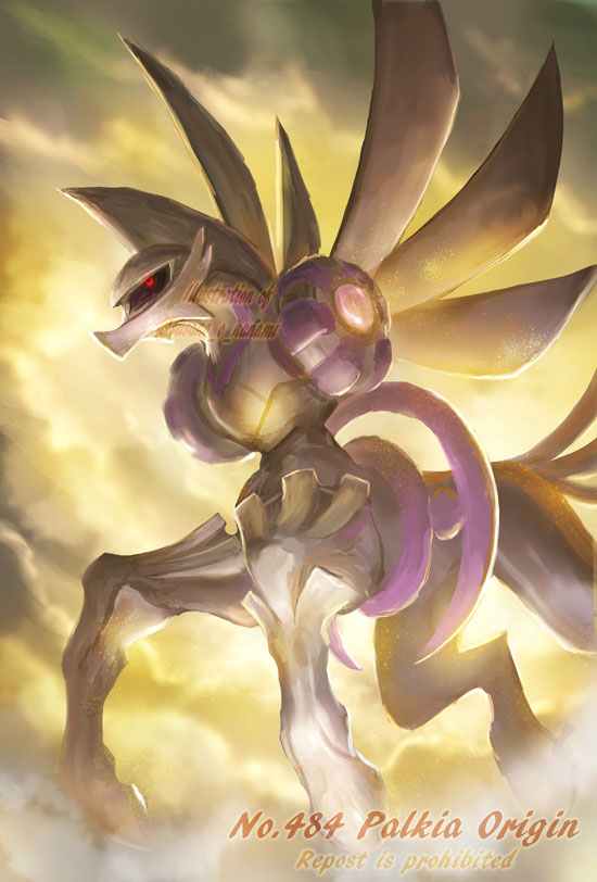 ポケモン「#竜ポケモンの日 オリジン ディアルガ&パルキア」|すさノお