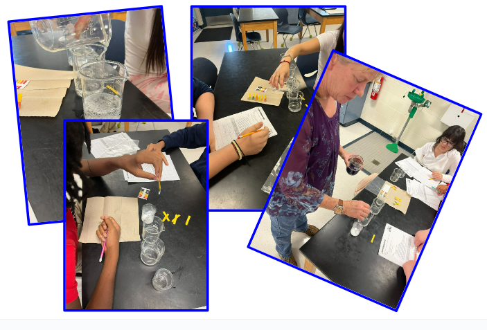 VPAA_PRIDE's tweet photo. VPAA 8th graders identified basic examples of and compared and classified the properties of compounds, including acids, bases, and salts. https://t.co/nIQChxZ3Cn