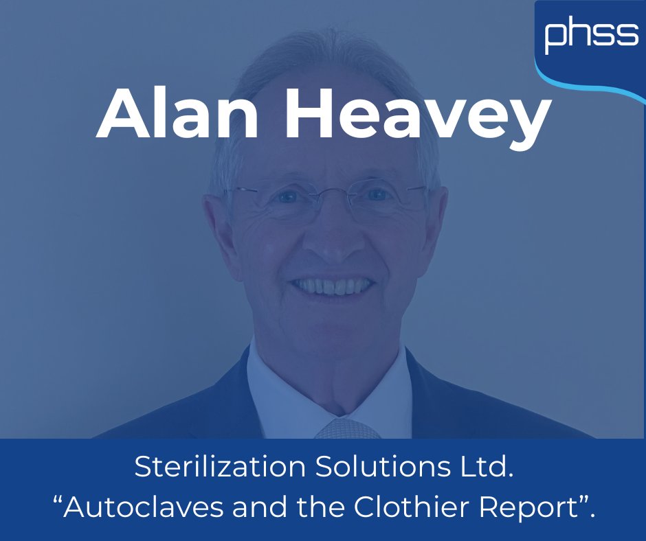 PHSSociety's tweet photo. Alan Heavey will be presenting "Autoclaves and the Clothier Report" at the QP Forum Conference. #PHSS https://t.co/HMaFC2UN42