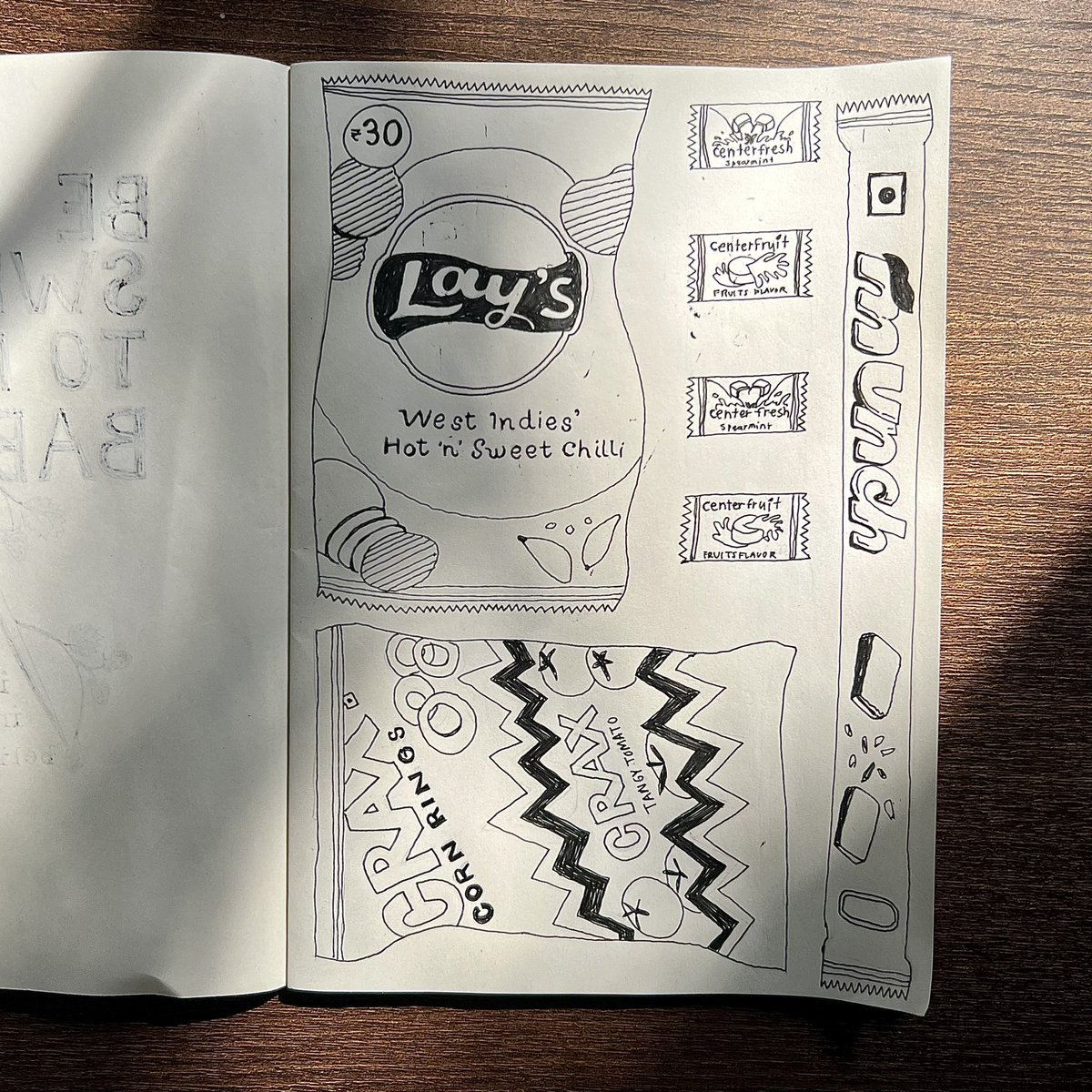 FlCTIONALSTATE's tweet image. #peachtober23 day 4: grub