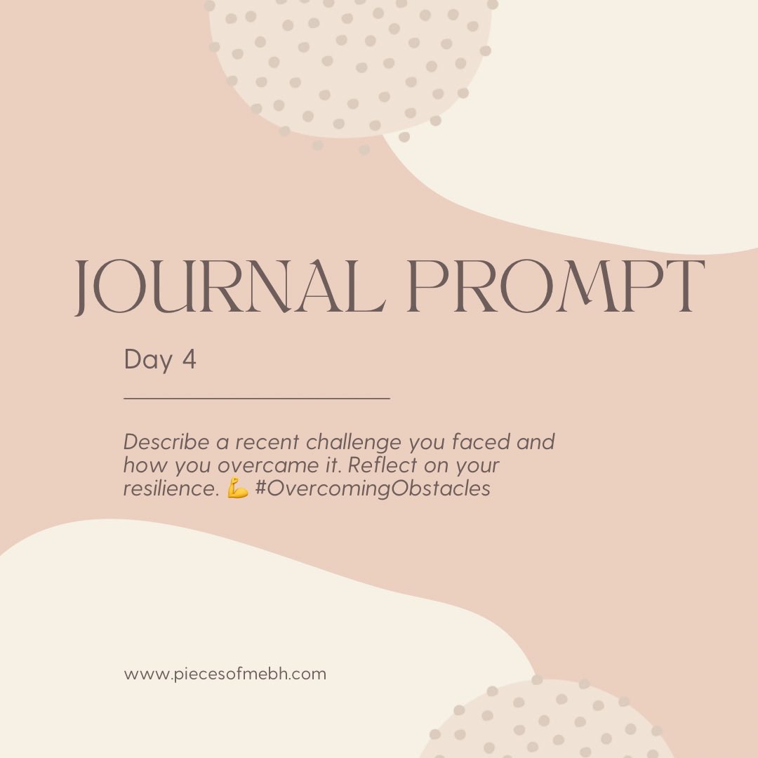Journaling Day 4 📓  ✍🏾 

The ability to overcome and adapt to change is one of the most important lessons that we can learn. It builds resiliency and gives you a framework to be able to address just about any challenge life brings. #resiliency