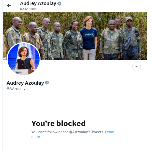 samybenik's tweet photo. Quand la directrice de l' @UNESCO @aazoulay utilise des méthodes dignes d'un dictateur, on se pose des questions sur son intégrité professionnelle!en clair elle manque d'honneteté et de cohérence. Les monuments arméniens peuvent donc être rasées sans aucun souci

#SanctionAliyev https://t.co/beGwf0OQNJ